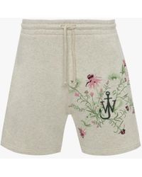 JW Anderson - Embroidered Shorts - Pol Anglada Artwork - Lyst