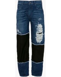 JW Anderson Distressed Denim Jeans - Blue