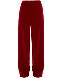 JW Anderson - Velvet Tuxedo Trousers - Lyst