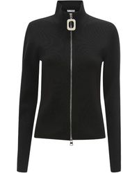 JW Anderson - Fitted Zip Up Cardigan - Lyst