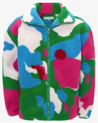 JW Anderson - Graphic Fleece Jacket - Lyst