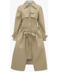 JW Anderson - Gathered-waist Trench Coat - Lyst
