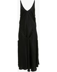 JW Anderson - Long Sleeve Asymmetric Dress - Lyst