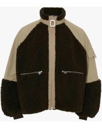 JW Anderson - Colour Block Fleece Track Jacket - Lyst