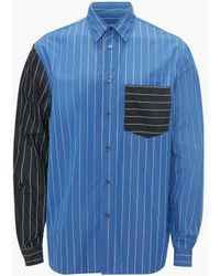 JW Anderson - Classic Fit Patchwork Shirt - Lyst