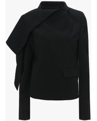 JW Anderson - Draped Tailored Jacket - Lyst