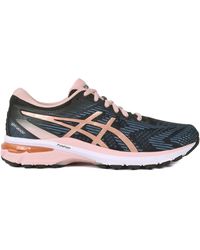 asics black leather womens shoes