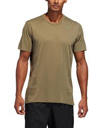 Adidas x Undefeated Men Supernova Tee khaki
