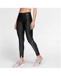 Nike Speed 7/8 Running Tights - Black