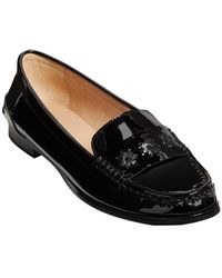 Jack Rogers Leather Remy Loafer in Gold (Metallic) - Lyst