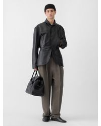 Jacquemus - The Gardian Leather Jacket - Lyst
