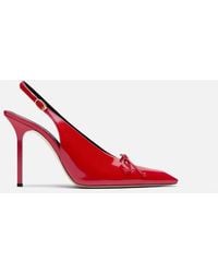 Jacquemus - Les Slingbacks Cubisto Hautes Leather Heeled Courts - Lyst