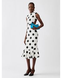 Jacquemus - Das Gepunktete Palmier Kleid - Lyst