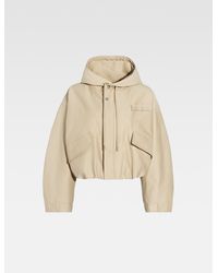 Jacquemus - La Parka Courte Caraco Hooded Canvas Jacket - Lyst