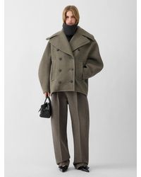 Jacquemus - The Ovalo Peacoat - Lyst
