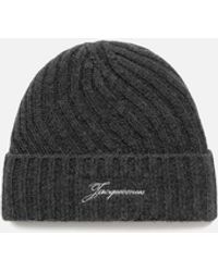 Jacquemus - Tourni Twisted Cashmere Beanie - Lyst