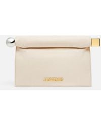 Jacquemus - The Small Rond Carré Clutch - Lyst