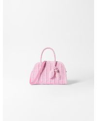 Jacquemus - The Small Raffia Turismo - Lyst