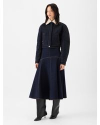Jacquemus - The Ovalo De-Nîmes Denim Bomber Jacket - Lyst