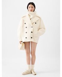Jacquemus - The Ovalo Peacoat - Lyst
