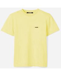 Jacquemus - T-Shirt A Maniche Corte Gros Grain - Lyst