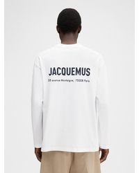Jacquemus - The Montaigne Address Long-Sleeve T-Shirt - Lyst
