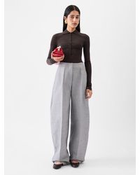 Jacquemus - The Merino Long-Sleeve Polo Shirt - Lyst