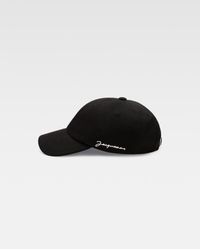 Jacquemus - Cappellino da baseball con ricamo del logo a contrasto - Lyst
