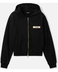 Jacquemus - Minimalist Zip-Up Hoodie - Lyst