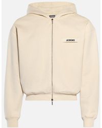Jacquemus - The Gros Grain Zipped Hoodie - Lyst