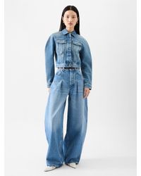 Jacquemus - The Ovalo De-Nîmes Denim Jacket - Lyst