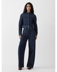 Jacquemus - The Ovalo De-Nîmes Denim Jacket - Lyst