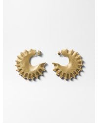 Jacquemus - The Hippocampe Hoop Earrings - Lyst