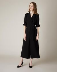 jaeger linen jumpsuit