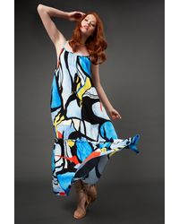 James Lakeland - Printed Maxi Sun Dress - Lyst