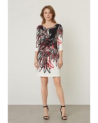 James Lakeland - Abstract Print Tailore Dress - Lyst