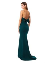 Jarlo - Jemima Square Neck Maxi Dress With Open Back - Lyst