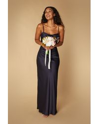 Jarlo - Rose Cami Strap Maxi Dress With Tie Back Detail - Lyst