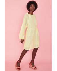 Jayley - Silk Blend Buttercup Dress - Lyst