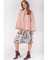 Jayley - Luxury Faux Suede Jacket - Lyst