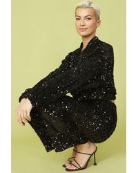 Jayley - Sequin Bomber Jacket - Lyst