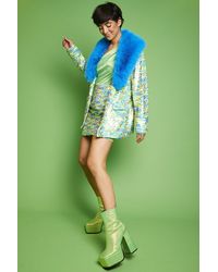 Jayley - Sequin Mulit-Coloured Blazer - Lyst