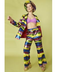 Jayley - Coloured Sequin Blazer - Lyst