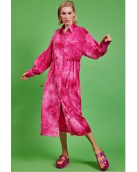 Jayley - Love Herb Maxi Shirt Dress - Lyst