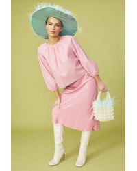 Jayley - Eco Leather Swing Top - Lyst