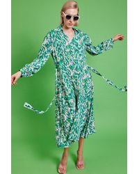 Jayley - Rayon Oversized Shirt - Lyst