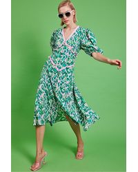 Jayley - Rayon Oversized Shirt - Lyst