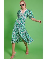 Jayley - Rayon Oversized Shirt - Lyst