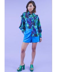 Jayley - Rayon Oversized Shirt - Lyst