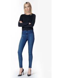 J Brand Maria High-rise Super Skinny - Blue